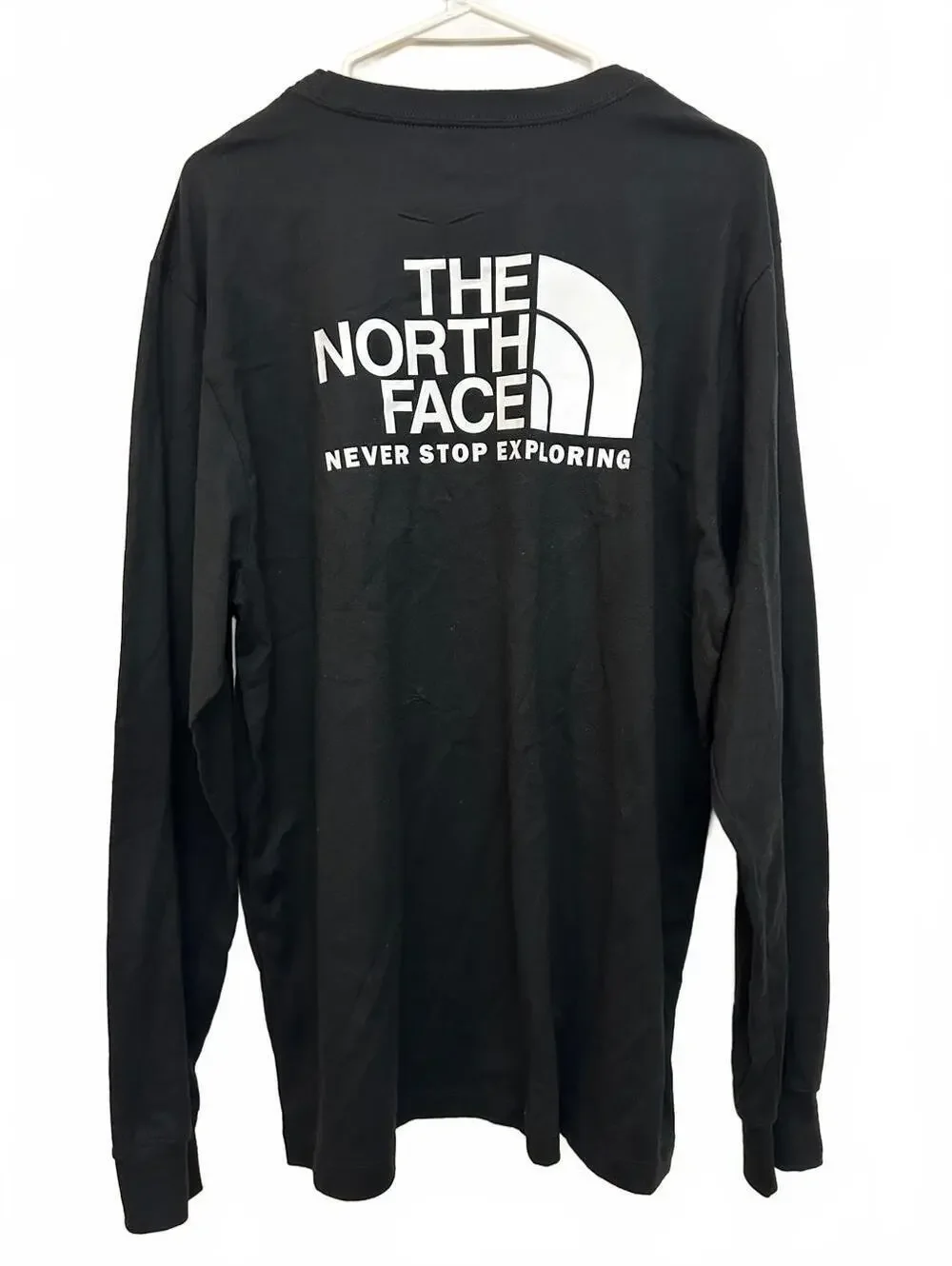The North Face Men's Long Sleeve Tee - Black